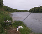 Рыбалка на реке Вилия летом