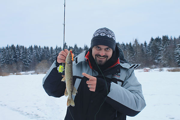 рыбалка зимой на открытой воде
