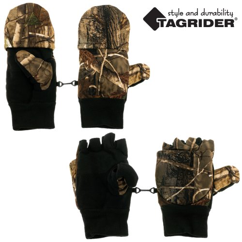 Рукавицы-перчатки Tagrider 0822 беспалые КМФ