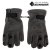 Перчатки Tagrider 095-7 неопреновые флис 3 откидных пальца темный графит