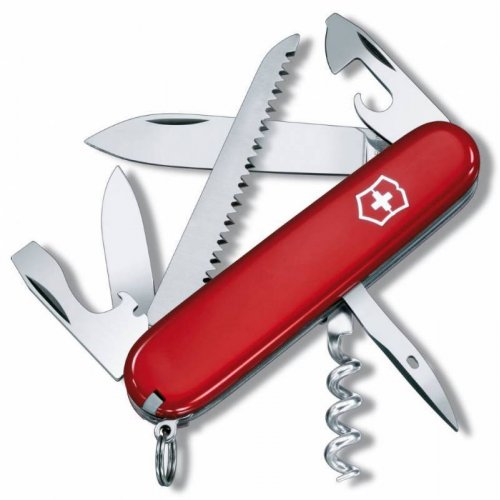 Нож Victorinox Camper (1.3613), 91мм 13ф., красный