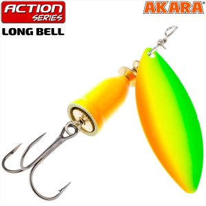 Блесна вертушка Akara Action Series Long Bell
