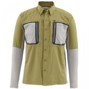 Рубашка Simms Taimen TriComp LS Shirt Army Green