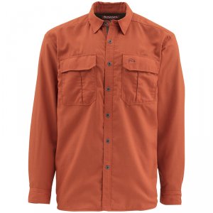 Рубашка Simms Coldweather LS Shirt Simms Orange