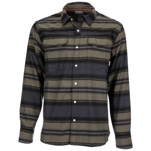 Рубашка Simms Gallatin Flannel LS Shirt Stripe