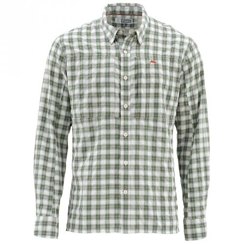 Рубашка Simms Bugstopper LS Shirt Storm Plaid