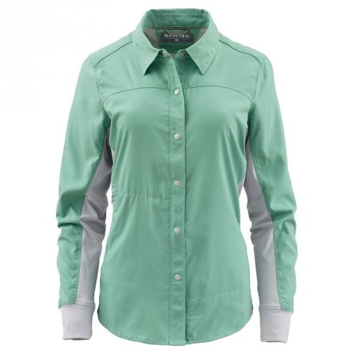 Рубашка Simms Womens BiComp LS Shirt Seafoam