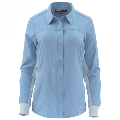 Рубашка Simms Womens BiComp LS Shirt Faded Denim