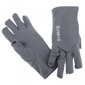 Перчатки Simms Ultra-Wool Core 3-Finger Liner Carbon