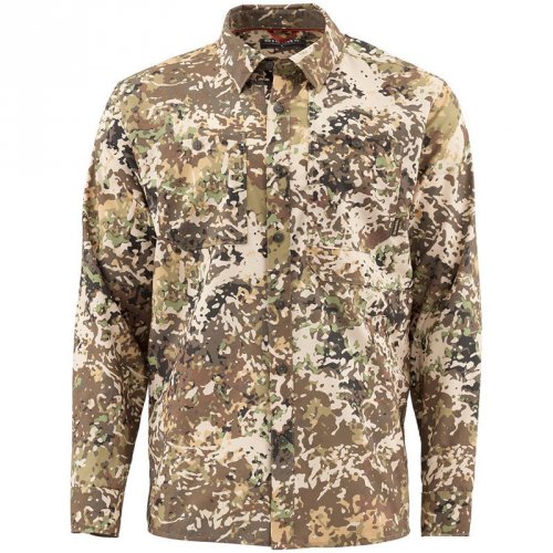 Рубашка Simms Double Haul LS Shirt River Camo