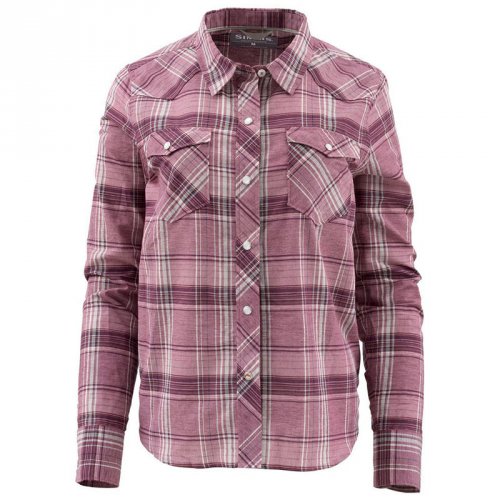 Рубашка Simms Womens Ruby River Shirt Garnet Plaid M