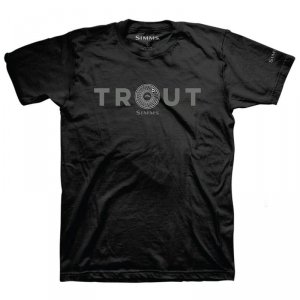 Футболка Simms Reel Trout T-Shirt Black