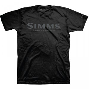 Футболка Simms Logo T-Shirt Black