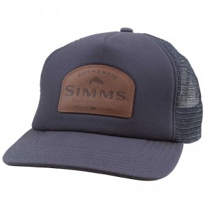 Кепка Simms Leather Patch Trucker Anvil