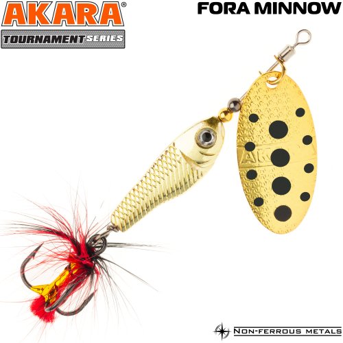 Блесна вертушка Akara Tournament Series Fora Minnow 2