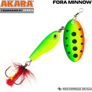 Блесна вертушка Akara Tournament Series Fora Minnow 2