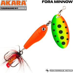 Блесна вертушка Akara Tournament Series Fora Minnow 2