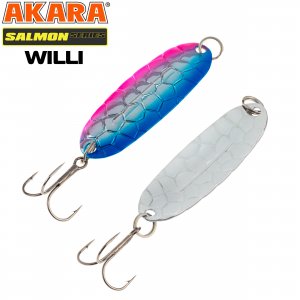 Блесна колебалка Akara Salmon Willi