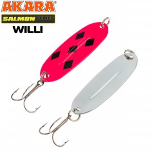 Блесна колебалка Akara Salmon Willi