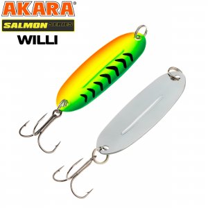Блесна колебалка Akara Salmon Willi