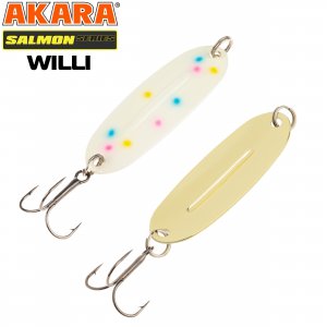 Блесна колебалка Akara Salmon Willi