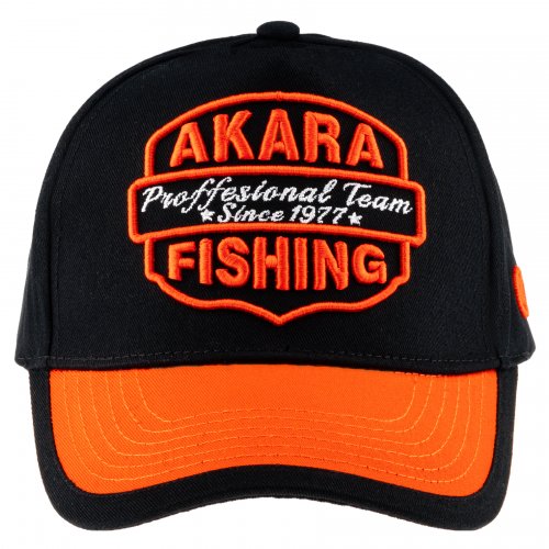 Кепка-бейсболка Akara Fishing Club Limited 1977 Orange