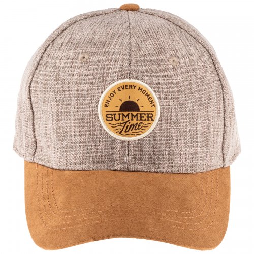 Кепка-бейсболка Akara Summer Time Urban Light Brown