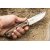 Нож Colada AUS-8 S (Сатин, Дерев. рукоять, Кожаный чехол)