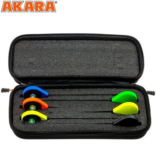 Чехол для зимних удочек Akara малый (для 6-ти удочек, тип балалайка) 32x13x8,5 см