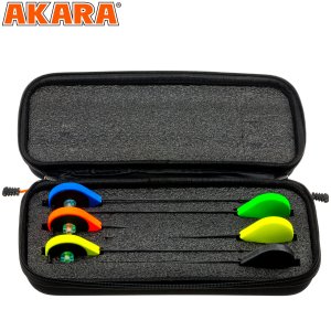 Чехол для зимних удочек Akara малый (для 6-ти удочек, тип балалайка) 32x13x8,5 см