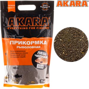 Прикормка Akara Premium Organic 1,0 кг Лещ черный