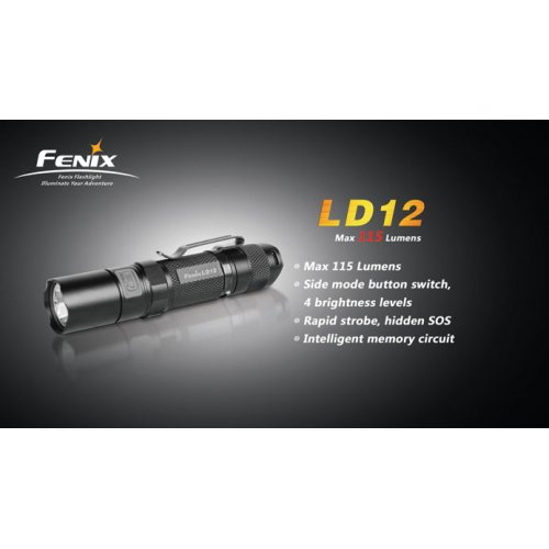 Фонарь Fenix Flashlights LD12 (115лм)