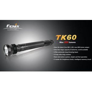 Фонарь Fenix Flashlights TK60 XM-L (800лм)