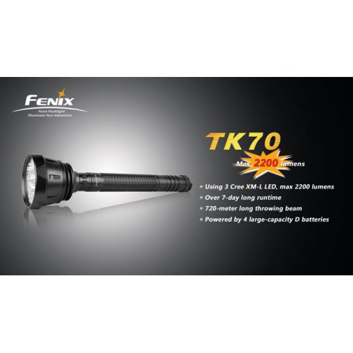Фонарь Fenix Flashlights TK70 XM-L (2200лм)