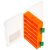 Коробка FisherBox 240D двухсторонняя Orange (240х150х50 мм) трансформер 6 + 12 перегородок
