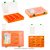 Коробка FisherBox 310B Orange (310х230х60 мм) трансформер 3 + 12 перегородок