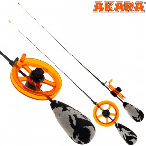 Удочка зимняя Akara Finezza Elite UL (0,7-2,8 г) Or-Gr