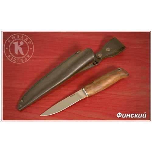 Нож Финский (дерево-орех) Z90