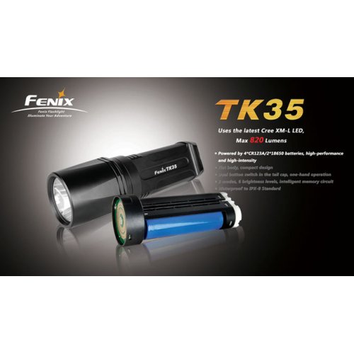 Фонарь Fenix Flashlights TK35 XM-L (820лм)