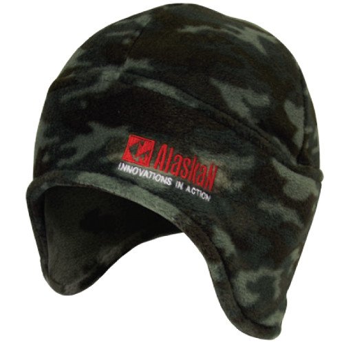 Шапка флисовая Alaskan cерый камуфляж