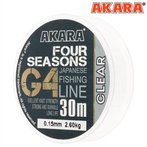 Леска Akara G4 Four Seasons 30 м