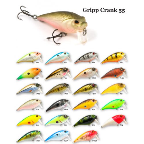 Воблер RAIDEN Gripp Crank 55