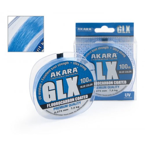 Леска Akara GLX Premium Blue 100 м