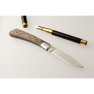 Нож Gent Полированный Микарта AUS8
