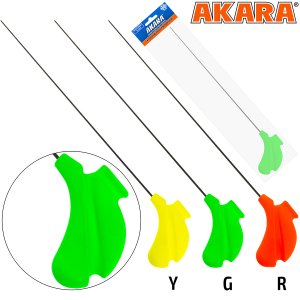 Удочка зимняя Akara Master Jig M 405 (4-21г) Green (хлыст жёсткий Hi Carbon)