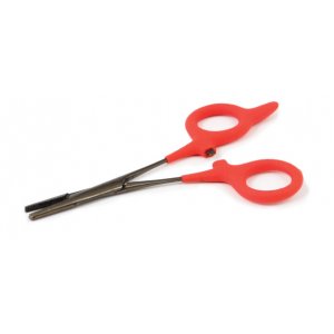 Клещи-ножницы 16 см прямые красная ручка