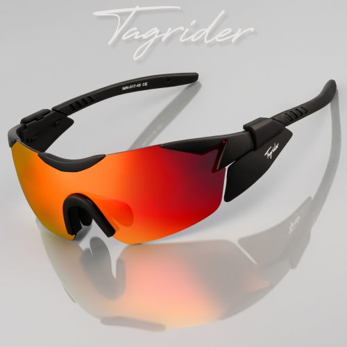 Очки поляризационные Tagrider IMN-017-45 Gold Red Mirror