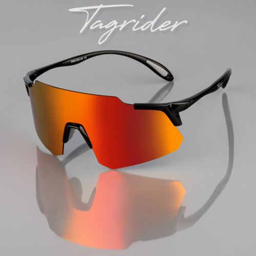 Очки поляризационные Tagrider IMN-023-45 Gold Red Mirror