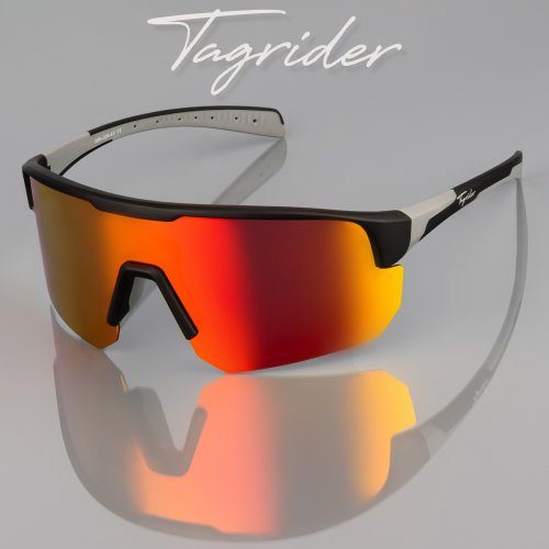 Очки поляризационные Tagrider IMN-024-45 Gold Red Mirror