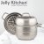 Мантоварка - пароварка Jolly Kitchen три яруса диаметр 32 см нержавеющая сталь